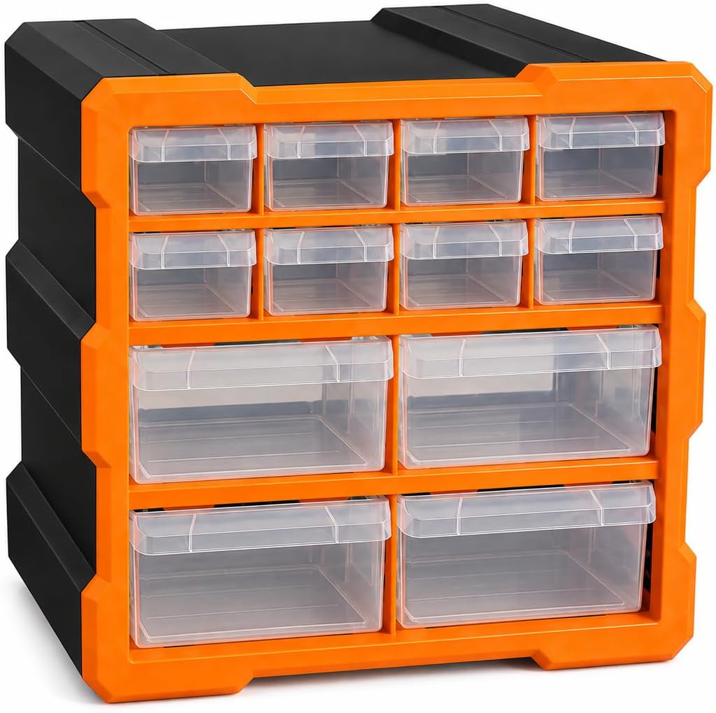 Orret Home 12 Çekmeceli Vida Organizer