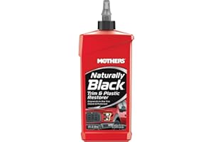 MOTHERS Mother's 46112 Natural Trim and Plastic Restorer, Negro