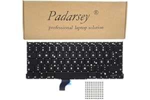 Pardarsey Laptop-Tastatur/Notebook Keyboard Ersatz Austausch Deutsch QWERTZ für MacBook Pro A1502 13 Inch Ende 2013-2015 (Deutsches Tastaturlayout)