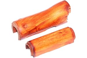 AIRSOFT GANG Airsoft Parts APS Wooden Handguard Kit SetEnsemble de Garde-Mains en boi for pour ASK/AK74 Series