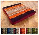 livasia Kapok Sitzkissen 50cm x 50cm, Outdoorkissen der Marke Asia Wohnstudio, Gartenbankauflage, Stuhlauflage, Bodensitzkissen, Meditationskissen livasia Kapok Sitzkissen 50cm x 50cm, Outdoorkissen der Marke Asia Wohnstudio, Gartenbankauflage, Stuhlauflage, Bodensitzkissen, Meditationskissen