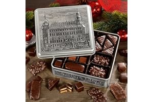 SPEZIALITÄTEN-HAUS G. SCHULTEIS GMBH, AACHEN Rathaus zu Aachen 500g (1 Truhe) gefüllt mit Printen, Spitzkuchen und Dominsteinen