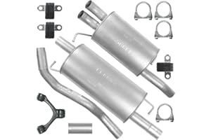 ‎FERROZ Adamot Auspuff Auspuffanlage Schalldämpferset für VW Transporter T5 V SWB 2.5 TDI