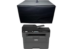 Wanty Black Antistatic Water-proof Dust-proof Nylon Fabric Printer Cover Case Protector for Epson WorkForce WF-3640/Brother MFCL2700DW/2540DW / DCP-L2520DW/MFC-L2740DW/MFC-8710DW Wireless Printer