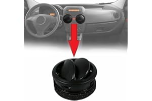 ATU Griglia di Ventilazione del Diffusore d'aria Centrale Compatibile per Fiorino, Qubo, Nemo, Bipper OE: 735461076, 8265.JJ