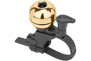 Ajiteogy Cloche de vélo, Cloche de vélo en Alliage de cuivre avec Son Clair et Fort, klaxon de vélo pour vélo de Route et de Montagne, pour Adultes et Enfants