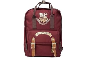 Blue Sky Studios Harry Potter Sac à dos pour enfants Poudlard – Sac d'école unisexe – Sac à dos en toile pour enfants – Sac spacieux pour les vacances, Bordeaux, Taille unique