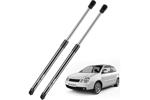 Vepagoo 2X Rear Tailgate Boot Gas Struts for 2001-2009 VW Polo 9N Hatchback Lift Support Springs System (400N, 500MM), Replacement for 6Q6827550