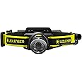 Ledlenser iH8R Torcia frontale LED professionale, supporto per casco e fondina per cintura inclusi, 600 lumen,, batteria al l