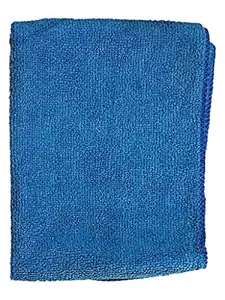 ManeKo Blue Microfiber Drying & Car Cleaning Vehicle Washing Cloth - 220 GSM - 30 x 70cm