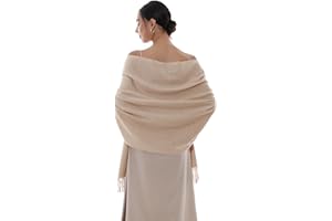 RIIQIICHY Women Scarf Pashmina Shawls and Wraps for Wedding Ladies Winter Scarves