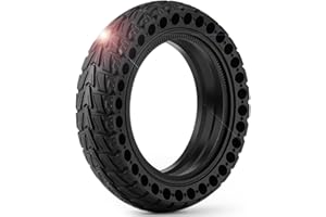 BABEJIA 1PCS Pneu Trotinette Electrique 50/75-6.1, Pneu Plein 8 1/2 x2, 8.5 Pouces Pneu Trottinette Electrique pour Xiaomi Scooter 3/3 Lite/Pro 2/M365