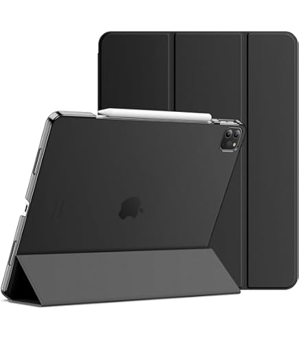 MoKo 12,9" Custodia Protettiva Per 13 Zoll IPad PRO M4 2024 OLED, 13 Zoll IPad Air M2 2024, IPad PRO 12,9 M2 2022-2015, Galaxy Tab S9+/S8+ 12,4", Indaco