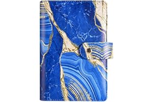 NINEWORD Monthly Budgeting Journal, Finance Planner & Accounts Book to Take Control of Your Money. Undated - Start Anytime. (Blue)