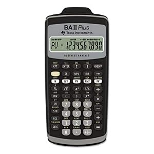Texas Instruments BAIIPlus Financial Calculator