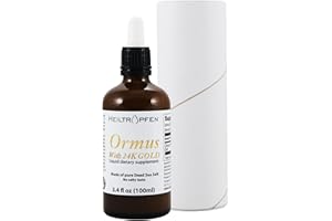 Ormus con 24K Oro colodial - 100 ml | Orme concentrada | Minerales atómicos | Heiltropfen®