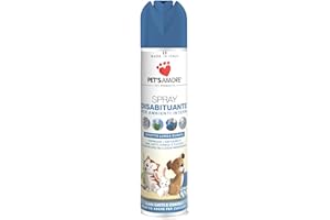 Pet's Amore - Disabituante per Interni per Cani e Gatti, Antigraffio ml 300 - Repellente per cani e gatti non bagna e non macchia