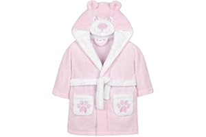 BABYTOWN Bébé Peignoir Super Doux Peluche Polaire de 6 Mois à 18 Mois garçon ou Fille