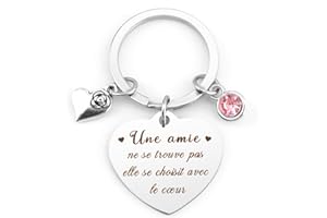OZOSHINE Cadeau Meilleure Amie Femme Porte Clé Cadeau Anniversaire Femme Cadeau Amitié Cadeau Femme Original Utile Idée Cadeau Meilleure Amie Original Pour Noel Anniversaire Porte Clef Femme Cadeaux
