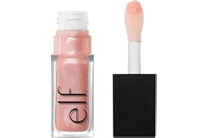 e.l.f. Glow Reviver Plumping Lip Oil, Tinted Lip Plumper for a High-Shine, Plump Finish, Infused with Jojoba Oil, Vegan & Cruelty-Free, Piggy Bank