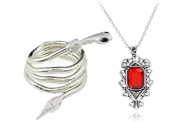PPX Collier et Bracelet Mortal Instruments Shadowhunters Isabelle Lightwood en forme de serpent Avec Boite