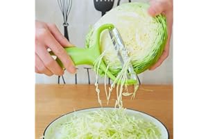 Atyhao Pelapatate a Bocca Larga Parer Cavolo Patate Grattugie di Carote per Cucina Domestica