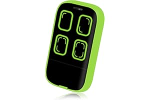SWIFTCTRL Telecomando Universale per Cancello e Garage 4 in 1 – Multifrequenza 280–868 MHz, Rolling Code e Codici Fissi, Compatibile con Automatismi Cancelli, Porte Garage, Serrande e Allarmi(verde)
