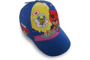 CORIEX Kapelusz Brawl Stars. Kapelusz z daszkiem. Rozmiar uniwersalny Poliester. Czapka Baseballowa 52 cm