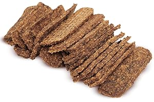 GESPETFOOD 100% NATURAL Snack Deshidratado para Perros - 2 Bolsas de 500 gr. - Tiras Deshidratadas de Pollo para Perros - 100% Pollo - Sin OGM - Mantiene Las Encías Saludables - Fabricado en España - GESPETFOOD