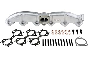 TBVPARTS 11622248166 - Set di guarnizioni 18407788422, realizzato in ferro duttile, 11627788422, compatibile con E60, E61, E65, X5, 3.0D, 2.5D, M57, M57N, 325d, 3333333 0D 525 D