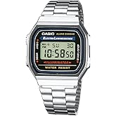 Casio Unisex saat dijital paslanmaz &ccedil;elik kayışlı &ndash; A168WA