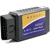 Elm327 O327-Wifi Ara&ccedil; Arıza Tespit Cihazı Obd2 V1.5, Siyah