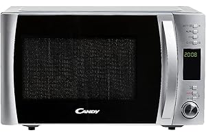 Candy X-Range CMXC 30DCS, Horno Microondas Combinado, con Grill, 30L, 2500W, Convección, 5 Niveles Potencia, Digital, 40 Prog