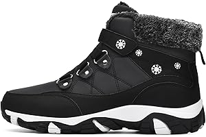 VITIKE Damen Winterschuhe Warm Gefüttert Schneestiefel Herbst Outdoor Boots Winterstiefel