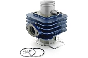 Kit cilindro completo Carenzi Sport 50 ccm grigio ghisa raffreddato ad aria per Piaggio Typhoon/ZIP/Liberty/Sfera/LX/Gilera Stalker