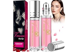 SEELENKLANG Parfum Pheromone pour Femme 2 Pièces, Femme Parfum aux Phéromones, Roller Eau de Parfums pour Attirer Hommes et Rester Séduisante