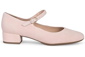 miMaO. Merceditas de tacón bajo de Piel Hechas en España. Tecnología del Confort