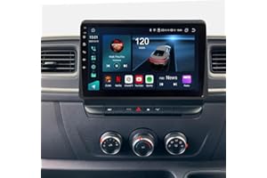 ACAVICA Car Radio Android 14 for Renault Master Opel Movano B Nissan NV400 - 10.1 Inch Touchscreen with Wireless CarPlay Android Car, Sat Nav, DSP, Bluetooth 5.0, 4+64 GB, Plug & Play, WiFi, Dab+