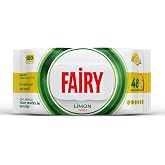 Fairy Multi-Purpose Surface Cleaning Towel 100 Leaves | Lemon Oil | White Vinegar & Baking Soda | 48 Hours Cleaning Effective | Leave a Trace