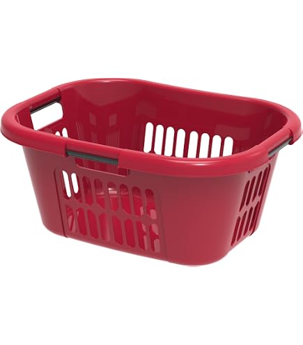 Panier à Linge Carré Addis Eco 25L Gris Clair | Fabriqué à Partir De Plastiques 100% Recyclés Au UK