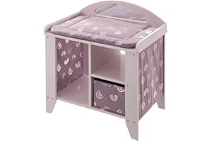 howa Wickelkommode Wickeltisch für Puppen Rainbow 27402