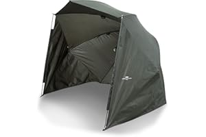 NGT Large 50" Brolly Shelter Umbrella System + Sides Carp Coarse Fishing 125cm 1-2 Man