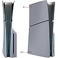 ElitePlay 30th Anniversary Grey PS5 Slim Disc Faceplates Cover Case Replacement for Playstation 5 Slim Model Disc Edition