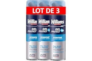 WILLIAMS F1 TEAM Williams Gel de afeitar Hydratant 200 ml – juego de 3