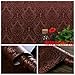 Produktbild REAGONE 60 cm Breite 3 m lange PVC Selbstklebend Tapeten, die Landschaft und die gemütliche im Europäischen Stil Schlafzimmer Wohnzimmer Wallpaper Wasserdicht großer Mengen, Espresso, groß 814126