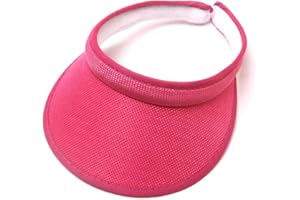 CHAOEN 15 Colors Sun Visors for Women Men, Moisture Wicking UV Protection Sport Cap, Long Adjustable Hat for Golf Cycling Fishing Tennis Running Jogging