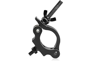 JINDAAUDIO Morsetti Luci Scena per Traliccio Stage Lighting O Clamps 40mm-52mm Morsetto Truss Clamp Ganci per Luci, Carico 100kg Gancio per Teste Mobili Luci da Palco