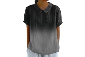 BFTHWY Tops Femmes Mode Cyclisme Été Tees Manches Courtes Grande Imprimé Confortable Tee Shirt Fille Baggy Col Rond