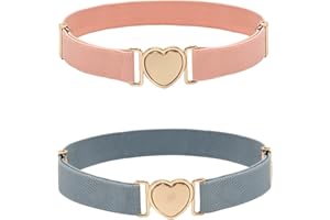 WMMDSSZ1 Cinturón De Niña 2 Piezas Vestido De Cinturón De Niña Cinturón De Niños Chicas Con Cinturones Flecos Cinturón Elástico Ajustable Niña Cinturón Niños Niños Para Niños Cinturón Infantil Elásticos