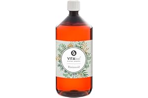 ‎MEA VITA GreatVita Rizinusöl 1 Liter - 100% reines kaltgepresstes Öl, nativ Ph. Eur., Wimpern Serum, Haaröl, natürliche Haarpflege - Aufdruck kann variieren